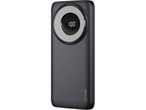 USAMS Powerbank PB62 10000mAh 20WQC3.0+PD Magnetic Wireless Fast Charge black/black 10KCD17101 (US-CD171)