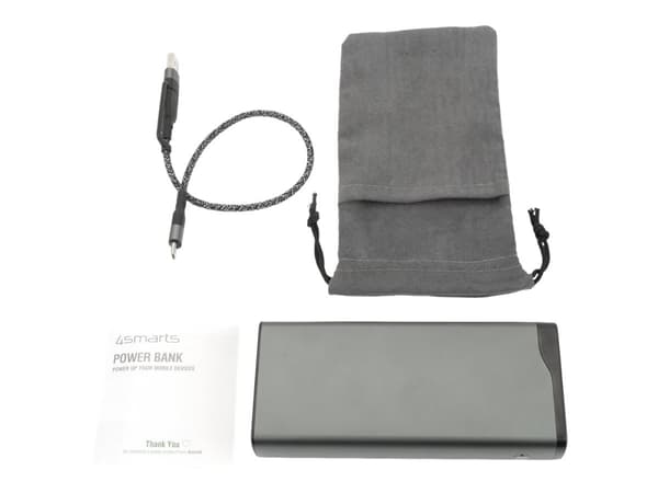 4smarts VoltHub Pro - Select Edition - strømbank - 20000 mAh - 74 Wh - 22.5 watt - 5 A - Huawei Fast Charge, PD 2.0, PD 3.0, QC 2.0, QC 3.0, AFC, SCP