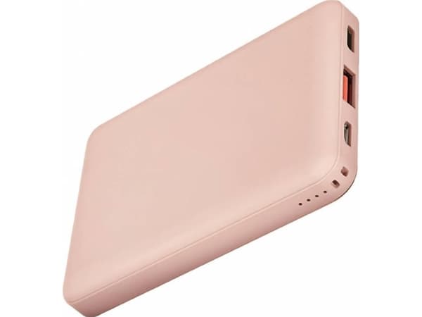 UNIQ Powerbank Fuel mini 8000mAh USB-C 18W PD Hurtiglading rosa