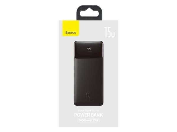 Baseus Bipow, 30000 mAh, 15 W, lajitelma