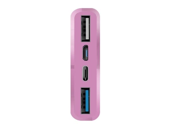 SBS TTBB10000FASTP, 10000 mAh, litiumpolymer (LiPo), rosa