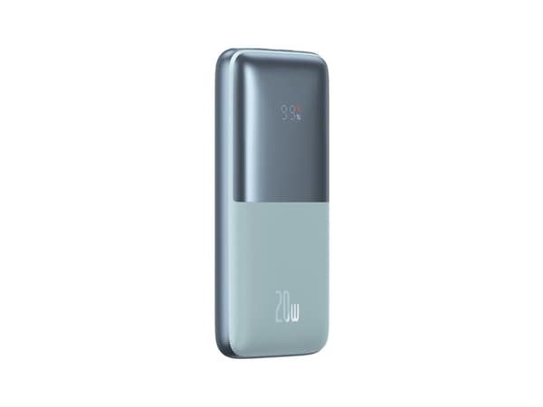 Baseus Bipow Pro, 10000 mAh, Litium Polymer (LiPo), 3,7 V, 20 W, Blå