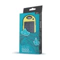 Miniatyrbild 3 av 3: Setty powerbank med solceller, 5000 mAh, gul/svart