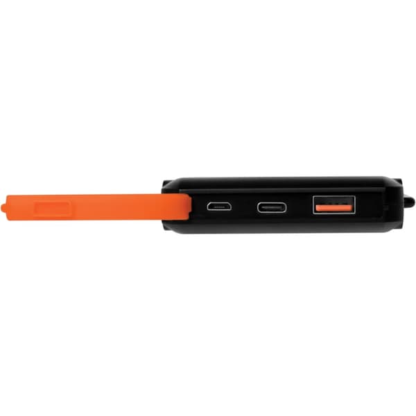 LogiLink PowerBank 10.000 mAh 18W PD Solcell Svart