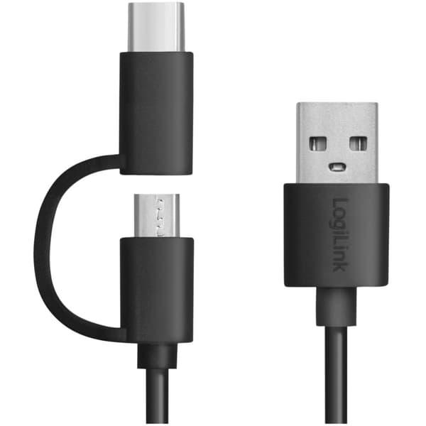LogiLink PowerBank 10.000 mAh 18W PD Solcell Svart