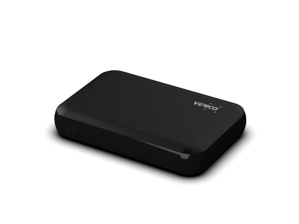 Verico Powerbank Guard, 10000 mAh, Lithium-Ion (Li-Ion), 5 V, Sort