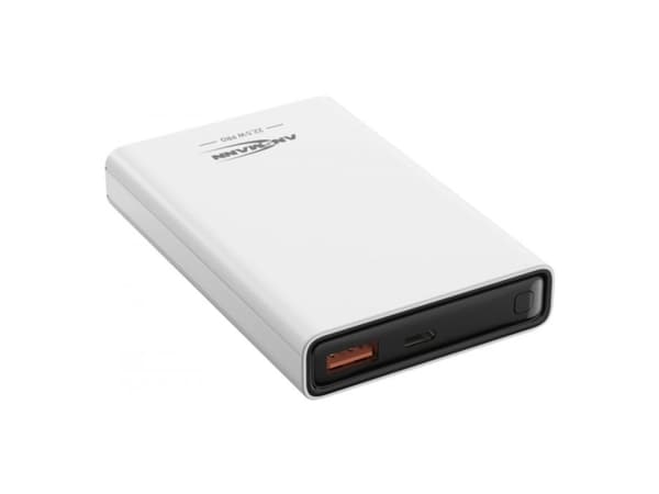 Ansmann 1700-0156, 10000 mAh, Lithium-Ion (Li-Ion), Quick Charge 3.0, 12 V, 22,5 W, Hvit