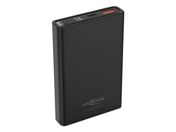 Ansmann 1700-0154, 10000 mAh, Lithium-Ion (Li-Ion), Quick Charge 3.0, 12 V, 22,5 W, Sort