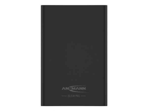 Ansmann 1700-0154, 10000 mAh, Lithium-Ion (Li-Ion), Quick Charge 3.0, 12 V, 22,5 W, Sort
