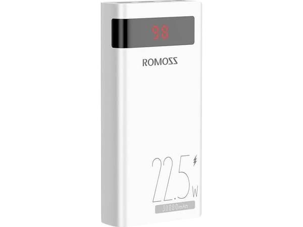 Powerbank Romoss SENSE8PF 30000mAh, 22.5W (white)