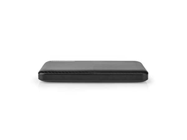 Nedis UPBKPD10000BK, 10000 mAh, Litiumpolymer (LiPo), 3,7 V, 18 W, Sort
