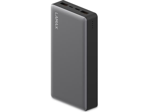 Lamax LAM20KGRAY, Grå, Universell, Metall, Rektangel, Status, Lithium Polymer (LiPo)