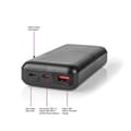 Miniatyrbilde 7 av 11: Nedis Power Bank | 20000 mAh | 1.5 / 2.0 / 3.0 A | Antall utganger: 2 | Utgangstilkobling: 1x USB-A / 1x USB-C™ | Inngangstilkobling: 1x Micro USB / 1