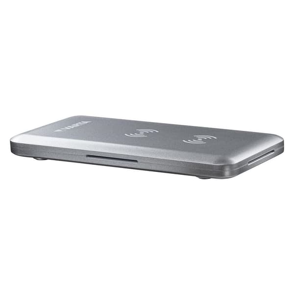 Trådløs powerbank 2000 mAh - Sølv