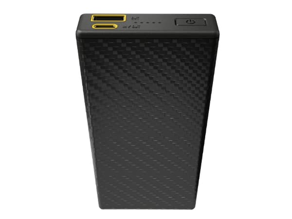 Nitecore CARBO 20000, 20000 mAh, Lithium-Ion (Li-Ion), Power Delivery, 3,85 V, 38 W, Grå