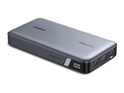 Ugreen - Strømbank - for bærbar PC - 25000 mAh - 90 Wh - 145 watt - 5 A - Power Delivery 3.1, PD 3.0, PD 2.0, QC 3.0, QC 2.0, Huawei Fast Charge, AFC