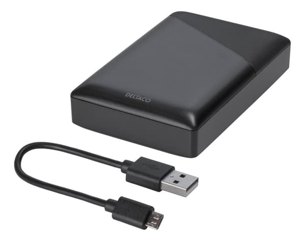 Powerbank 10 000 mAh snabbladdning 1x USB-A  1x USB-C