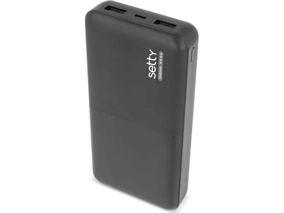 TelForceone Setty kraftpakke 20000 mAh SPB-20 svart