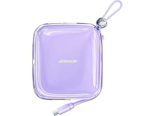 Joyroom JR-L004 10000mAh USB-C USB-A lilla
