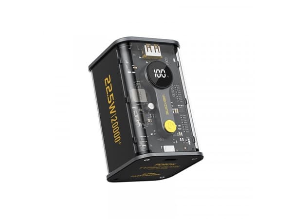 Powerbank Wekome Powerbank 20000 mAh PD 20W + QC 22.5W Czarny