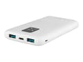 Miniatyrbilde 1 av 5: FIXED Zen - Strømbank - 10000 mAh - 20 watt - 5 A - PD - 3 utgangskontakter (2 x USB, 24 pin USB-C) - hvit