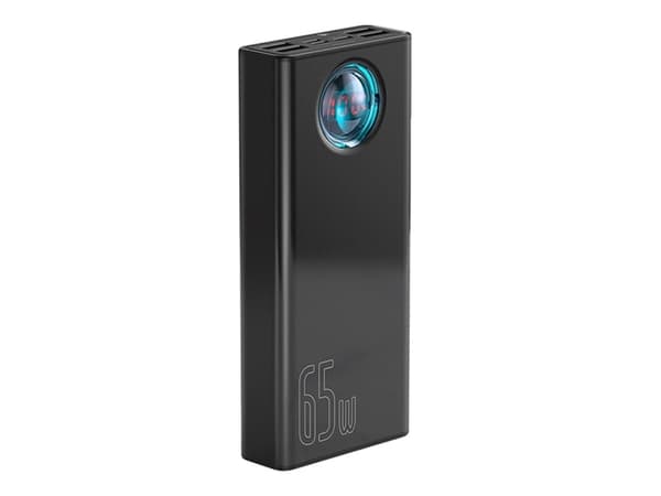 BASEUS POWERBANK AMBILIGHT 30000MAH, 4XUSB, USB-C