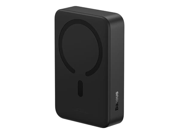Baseus Magnetic Mini, 20000 mAh, Power Delivery, Trådløs lading, 20 W, Sort Sort