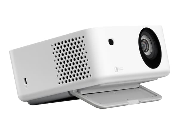 Optoma ML1080 - DLP-projektor - laser - bärbar - 1200 lumen - Full HD (1920 x 1080) - 16:9 - 1080p - fast objektiv med kort kastavstånd - vit