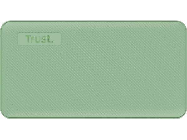 Trust 25029, 10000 mAh, Lithium-Ion (Li-Ion), 3,7 V, 15 W, Grønn Grønn