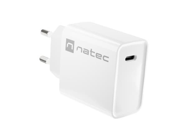 NATEC RIBERA, Innendørs, AC, 12 V, Hvit
