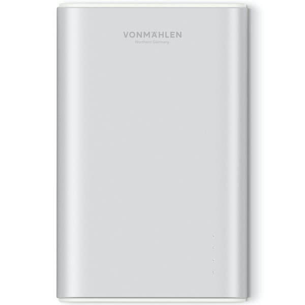 VonMählen Powerbank Evergreen 10K sølv