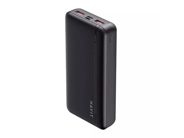 Havit Batterien / Akkus, 20000 mAh, Litium Polymer (LiPo), Svart
