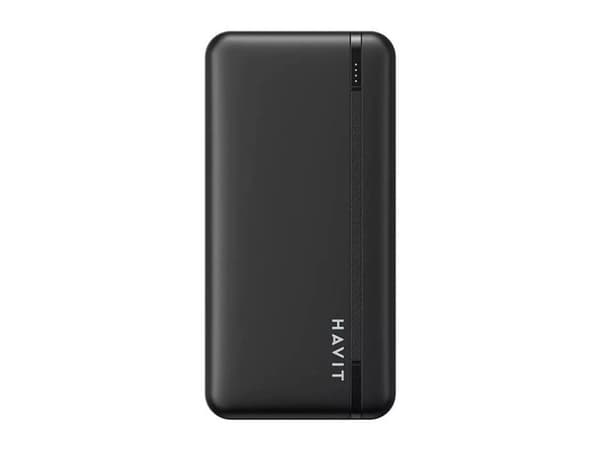 Havit Batterien / Akkus, 20000 mAh, Litium Polymer (LiPo), Svart