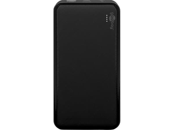 Goobay 64591, 10000 mAh, Lithium Polymer (LiPo), 3,7 V, Sort