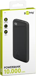 Pikkukuva 3 / 8: Goobay Powerbank Slimline 10.000 mAh Kraftfulla 10.000 mAh med statusdisplay