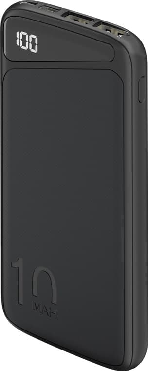 Goobay Powerbank Slimline 10.000 mAh Kraftfulla 10.000 mAh med statusdisplay