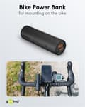 Miniatyrbillede 6 af 8: Goobay Bike Powerbank 5.0 (5.000 mAh) lille, tynd og handy bar powerbank med en kapacitet på 5.000 mAh til montering på cyklen