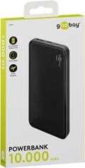Pikkukuva 3 / 8: Goobay Powerbank Slimline 10.000 mAh kraftfulla 10 000 mAh i en praktisk och kompakt design med statusljusdioder