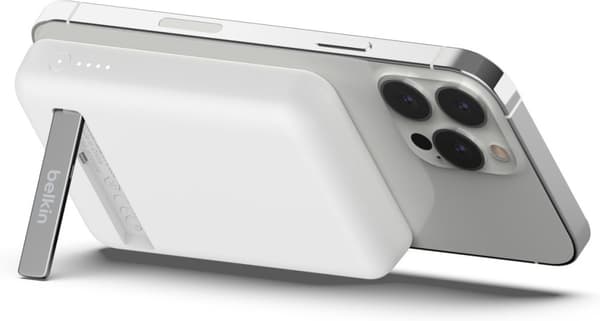 Belkin 5K powerbank med magnet, 5000 mAh, Farge: Hvit