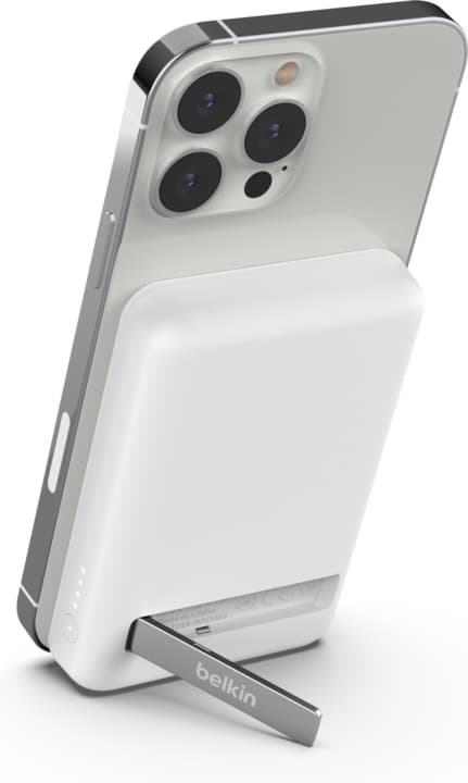 Belkin 5K powerbank med magnet, 5000 mAh, Farge: Hvit