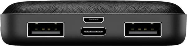 Goobay Powerbank compact 5.000 mAh praktisk og plassbesparende design med 5.000 mAh, perfekt for reiser