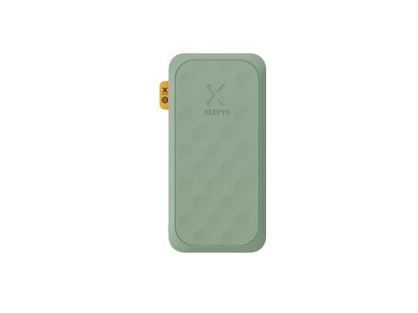 xtorm Fuel Series 5 - Strömförsörjningsbank - 10000 mAh - 20 Watt - PD, QC 3.0 - 3 utdatakontakter (USB, 2 x USB-C) - grön