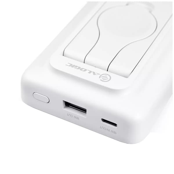 Alogic Magsafe Trådlös Powerbank 10000 mAH - Vit