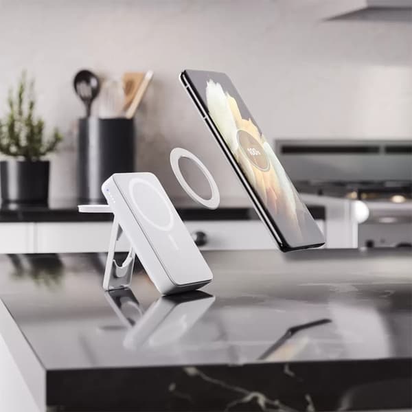 Alogic Magsafe Trådlös Powerbank 10000 mAH - Vit