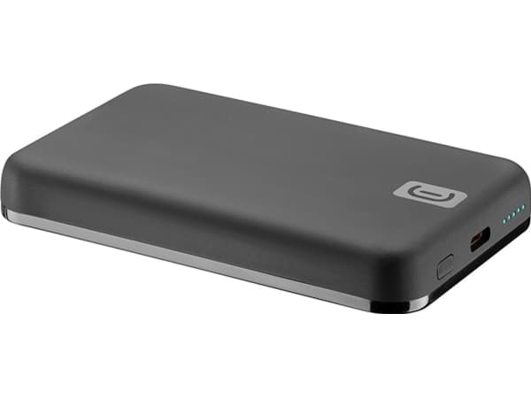 Cellularline 8018080449604, 5000 mAh, Trådlös laddning, Svart