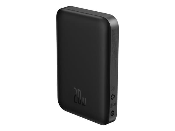 Baseus P10059001113-00, 10000 mAh, Trådløs lading, 20 W, Sort