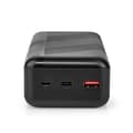 Miniatyrbilde 4 av 11: Nedis Power Bank | 32000 mAh | 2.4 / 3.0 / 3.25 A | Antall utganger: 2 | Utgangstilkobling: 1x USB-A / 1x USB-C™ | Inngangstilkobling: 1x Micro USB /