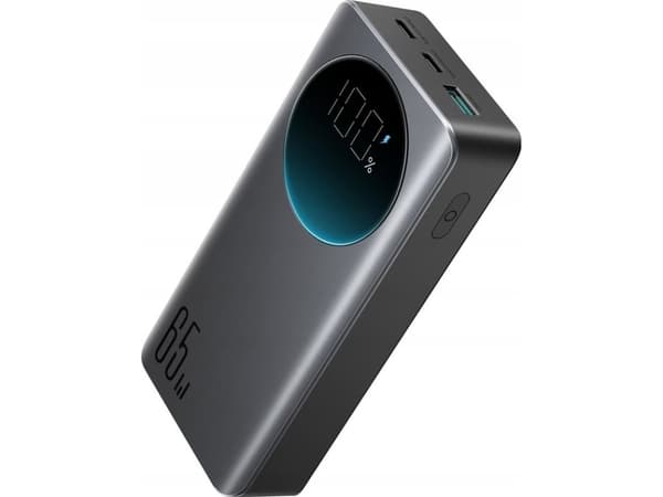 Joyroom JR-PBF04 65W 20000mAh med digital skjerm svart Sort