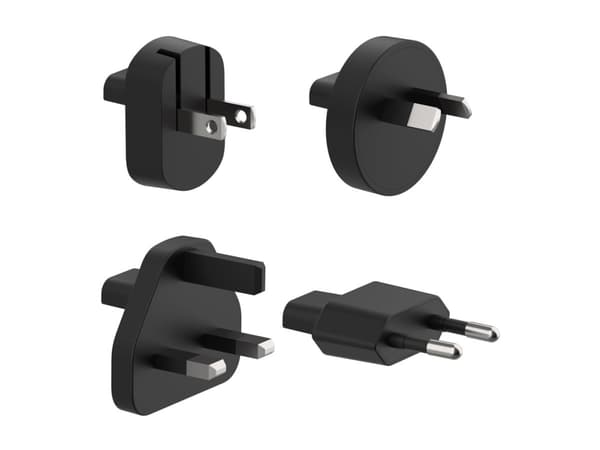 Belkin BoostCharge - Strømbank / strømadapter - 5000 mAh - 25 watt - Fast Charge, PD 3.0 - 2 utgangskontakter (USB, 24 pin USB-C) - svart