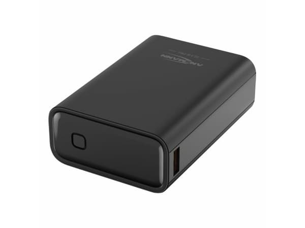Ansmann PB222PD, 20000 mAh, Lithium Polymer (LiPo), 22,5 W, Sort Sort